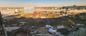 Construction at LaGuardia Airport in New York City