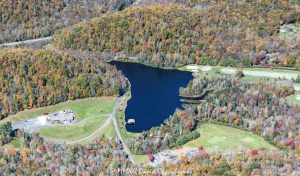 Lake Kawahna aerial view Linville NC 8782 scaled