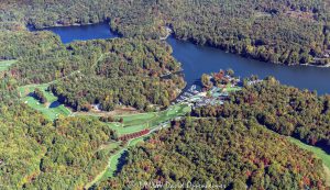 Lake Toxaway Country Club aerial view 8200