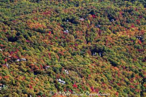 Lake Toxaway Estates aerial view 8446