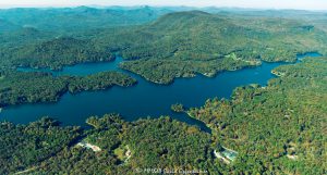 Lake Toxaway North Carolina Aerial View