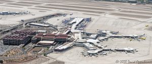 McCarran International Airport Aerial View in Las Vegas, Nevada