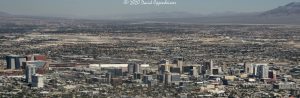 Las Vegas, Nevada Skyline Aerial View