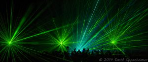 Laser Light Show at Pet Shop Boys