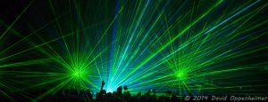 Laser Light Show at Pet Shop Boys