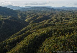 Linville Valley with Autumn Colors