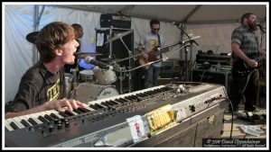 Chris Brooks with Lionize at Bonnaroo Music Festival