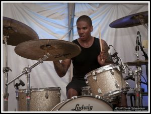 LaMel Randolph with Lionize at Bonnaroo Music Festival