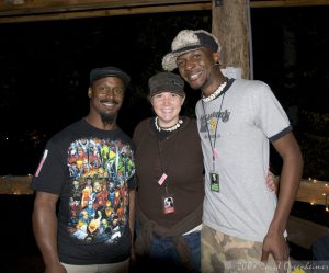 Karl Denson Backstage at Loki Festival at Deerfields in Ashevill