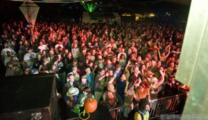 Festival Crowd at Loki Festival at Deerfields in Asheville, NC