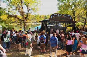 Festival Crowd at Loki Festival at Deerfields in Asheville, NC