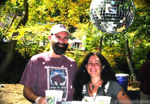 Mike and Natalie Munn at Loki Festival at Deerfields in Ashevill