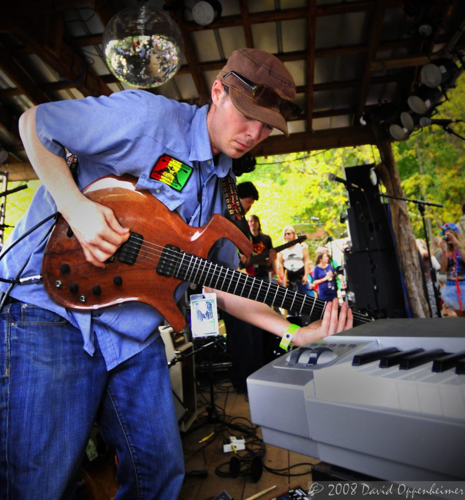 Casey Cramer at Loki Festival at Deerfields in Asheville, NC