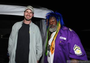 John Heintz and George Clinton with The Big Ol’ Nasty Getdown