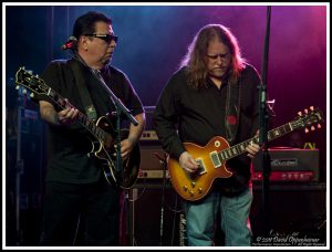 Cesar Rosas and Warren Haynes with Los Lobos