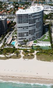 Majestic Tower Bal Harbour Aerial View