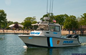Mamaroneck Police Marine Unit Patrol Boat - Westchester County New York