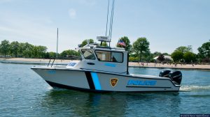 Mamaroneck Police Marine Unit Patrol Boat - Westchester County New York