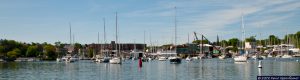 Mamaroneck Harbor in Mamaroneck, New York