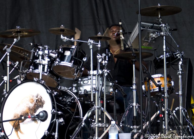 Manas Itiene on Drums with Michael Franti & Spearhead