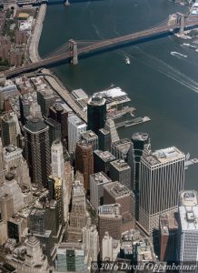 Financial District NYC Aerial Photo