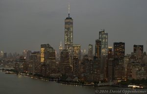 New York City Skyline Aerial - Lower Manhattan