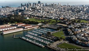 Marina Green Triangle and Fort Mason Center Aerial Photo