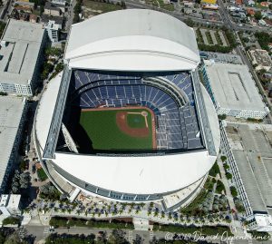 Marlins Park baseball stadium aerial Miami 151 scaled