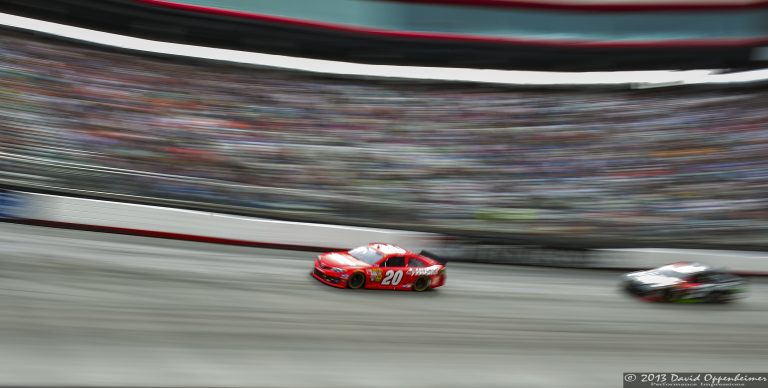 Matt Kenseth at Bristol Motor Speedway during NASCAR Sprint Cup Food City 500