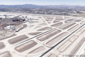 McCarran International Airport Aerial View in Las Vegas, Nevada