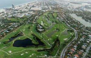 Miami Beach Golf Club Golf Course Aerial View