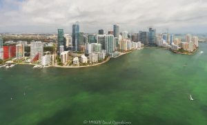 Downtown Miami, Florida Skyline Aerial View