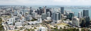 Downtown Miami, Florida Skyline Aerial View