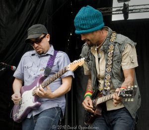 Dave Shul and Michael Franti with Michael Franti & Spearhead