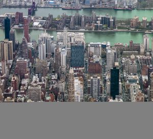 Midtown East NYC Aerial Photo