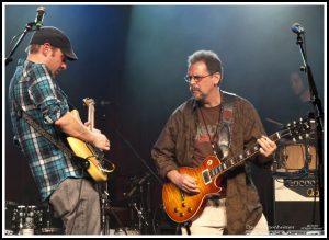 Jake Cinninger and Mike Barnes with Umphrey's McGee at the Warren Haynes Christmas Jam Pre-Jam - Xmas Jam 2010