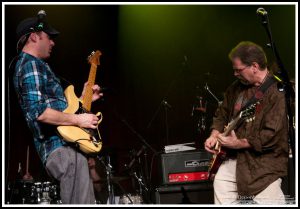 Jake Cinninger and Mike Barnes with Umphrey's McGee at the Warren Haynes Christmas Jam Pre-Jam - Xmas Jam 2010