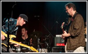 Jake Cinninger, Kris Myers and Mike Barnes at the Warren Haynes Christmas Jam Pre-Jam - Xmas Jam 2010