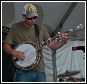 Mike Bont with Greensky Bluegrass at Bonnaroo Music Festival