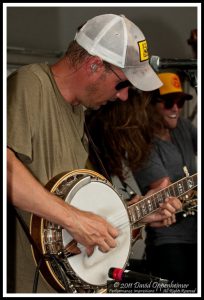 Mike Bont with Greensky Bluegrass at Bonnaroo Music Festival