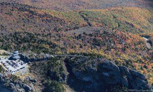 Mile High Swinging Bridge Grandfather Mountain aerial 8474 scaled