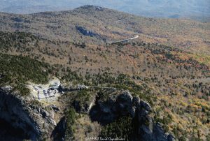 Mile High Swinging Bridge and Linville Cove Viaduct BRP aerial 8456 scaled