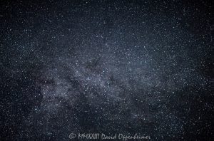 Milky Way Close Up over Craggy Pinnacle on the Blue Ridge Parkway