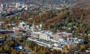 Mission Hospital - Mission Health System Aerial Photo