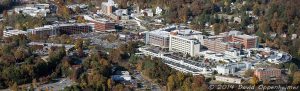 Mission Hospital - Mission Health System Aerial Photo