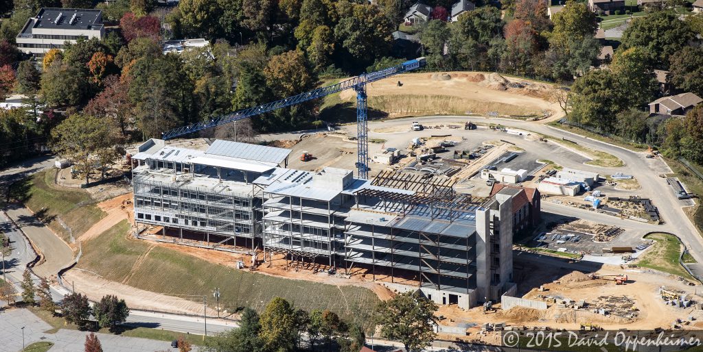 Mission Hospital run by Mission Health Aerial Photo