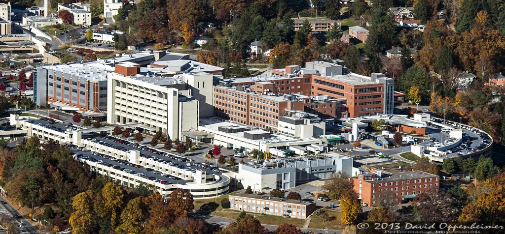 Mission Hospital - Mission Health System Aerial Photo