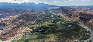 Moab Utah Aerial View