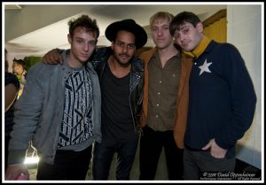 The Drums and Twin Shadow Backstage at Moogfest