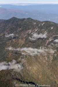 Mount Le Conte Great Smoky Mountains National Park aerial view 7804